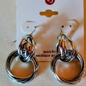 Silver Hoop Earrings
